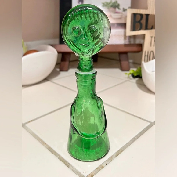 VTG MCM Kosta Boda Erik Hoglund DECANTER BOTTLE - Picture 4 of 6